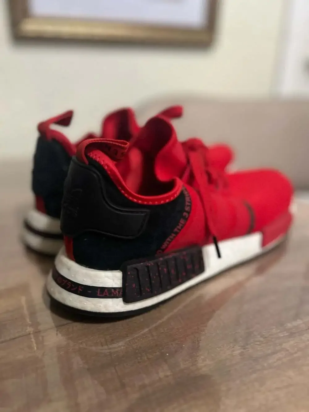Adidas NMD_R1 Speckle Pack 'Scarlet' Sneakers (EF3327)